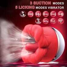 Load image into Gallery viewer, Big Mouth 3 suction modes and 5 licking modes