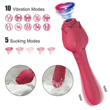 Load image into Gallery viewer, XXL ROSE VIBRATOR