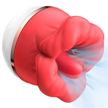 Load image into Gallery viewer, Big Mouth sucking and licking mouth vibrator
