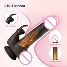 Load image into Gallery viewer, Hot Daddy 3-in-1: rabbit tip, vibration and thrust, heating
